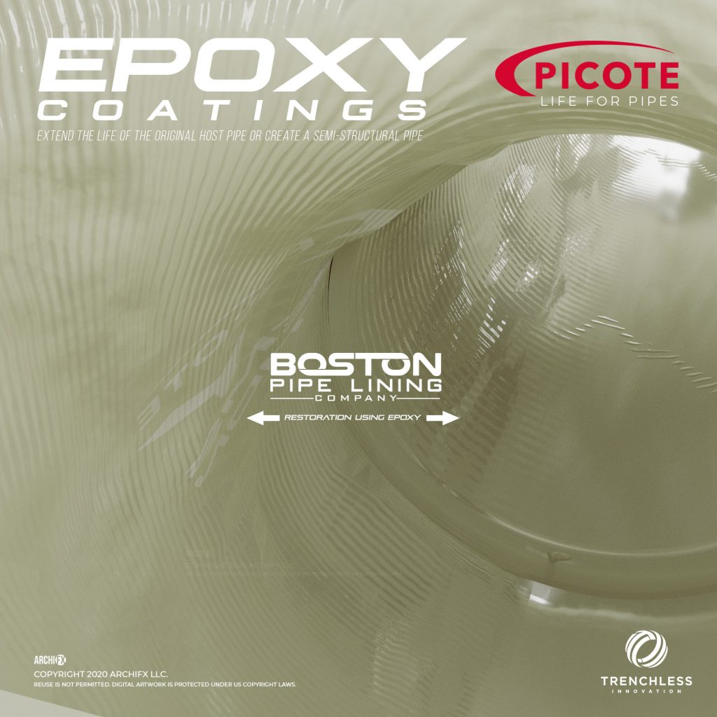 Epoxy Brush Coatings By Picote Trenchless Sewer Repair Boston Boston